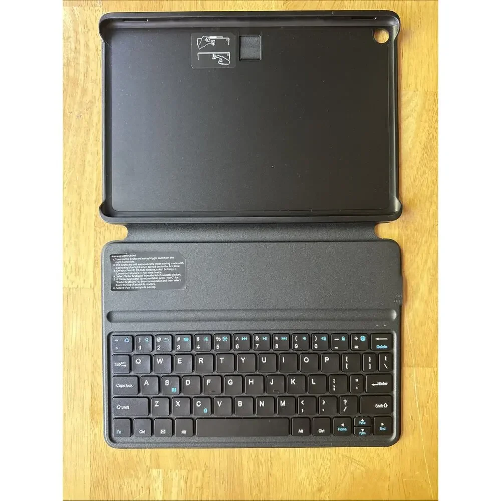 Amazon - Keyboard Case for Fire HD 10 (2023 Release) - Black